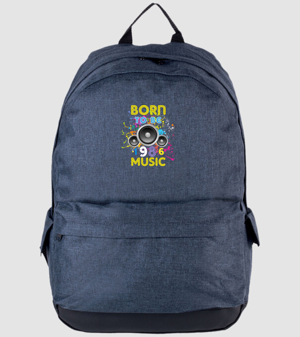 born to be music születésnapi DJ ,1986-ban született minta farmerkék pólón