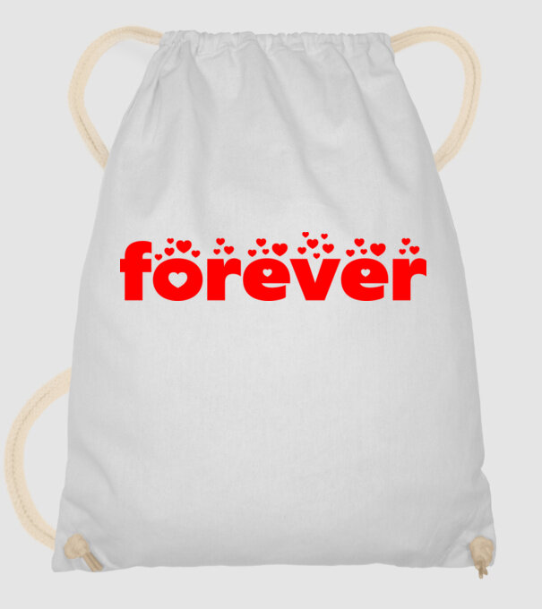 forever minta fehér pólón