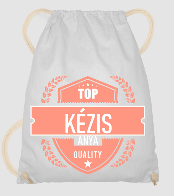 TOP QUALITY KÉZIS ANYUKA minta fehér pólón
