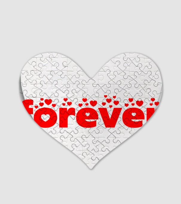forever minta fehér pólón