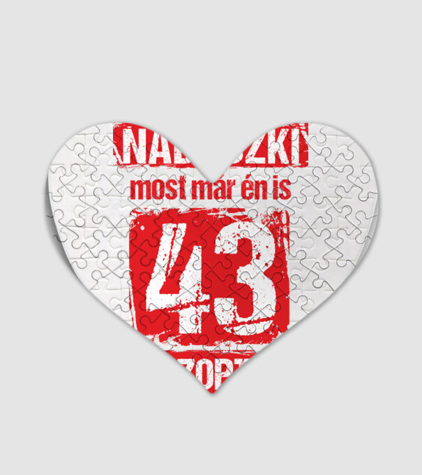NABASZKI MOST MÁR ÉN IS BESZOPTAM 43 ÉVES VAGYOK minta fehér pólón