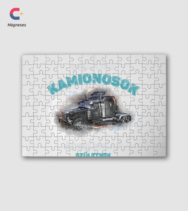 A LEGJOBB KAMIONOSOK ÁPRILISBAN SZÜLETNEK minta fehér pólón