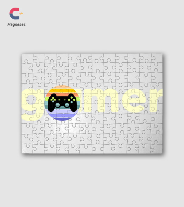gamer felirat minta fehér pólón