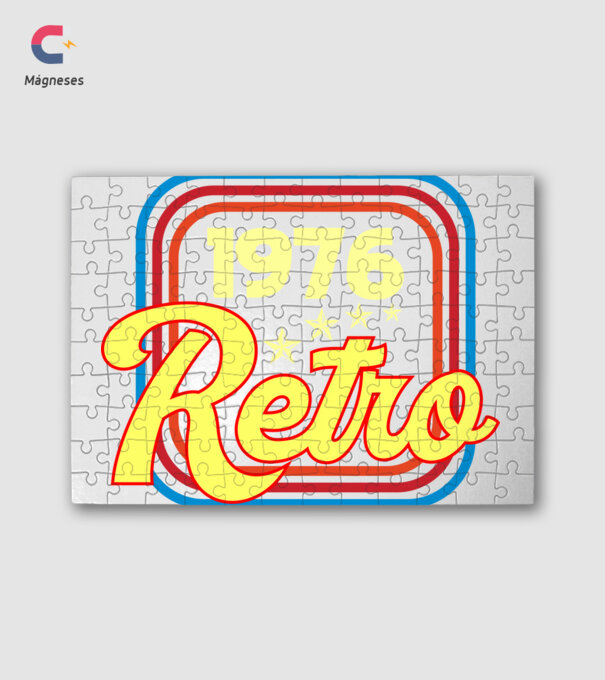retro születésnapi felirat dátummal 1976 minta fehér pólón