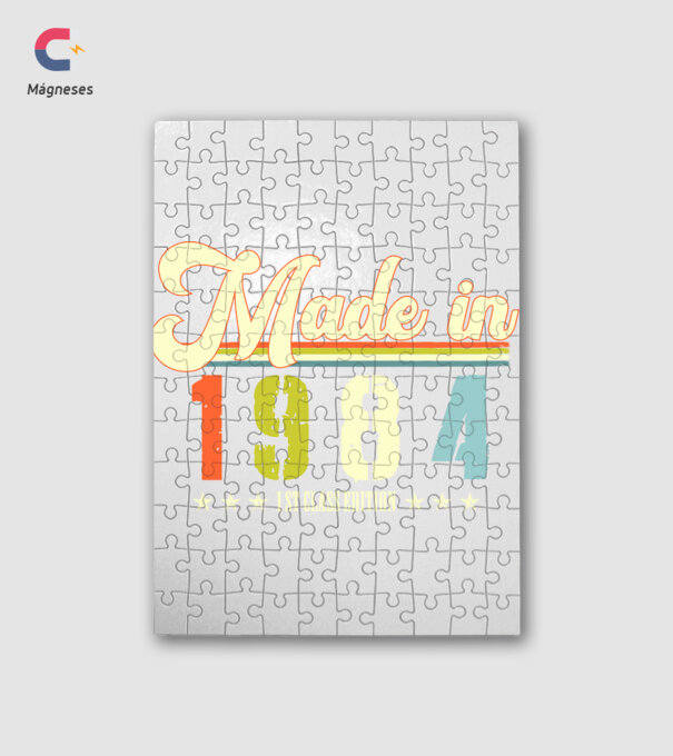 made in 1984, 1st class edition, születésnap, 1984-ben készült minta fehér pólón