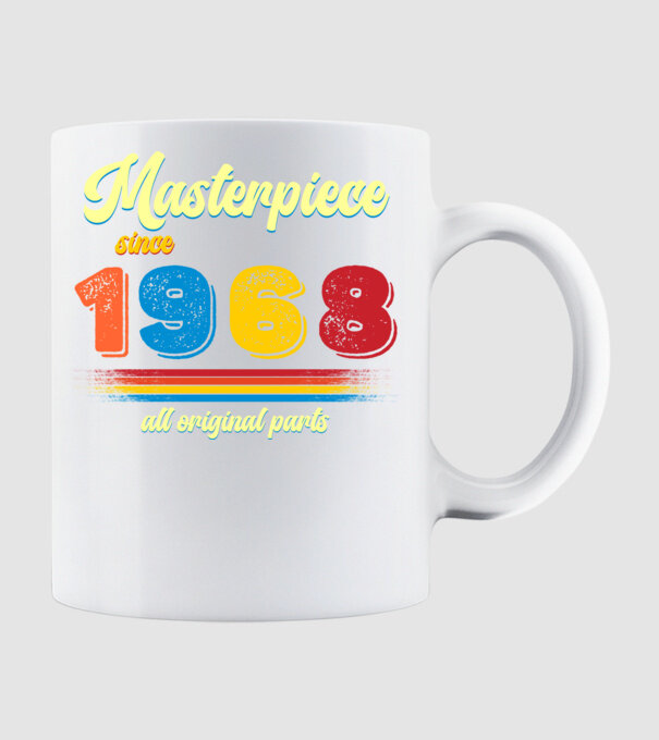 masterpiece all original parts since 1968, mesterdarab, etalon minta fehér pólón
