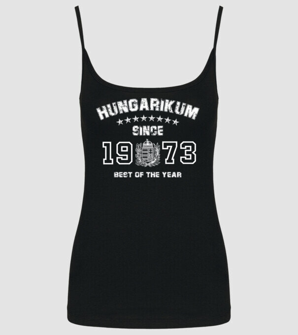 hungarikum since 1973 best of the year, magyar címer minta fekete pólón
