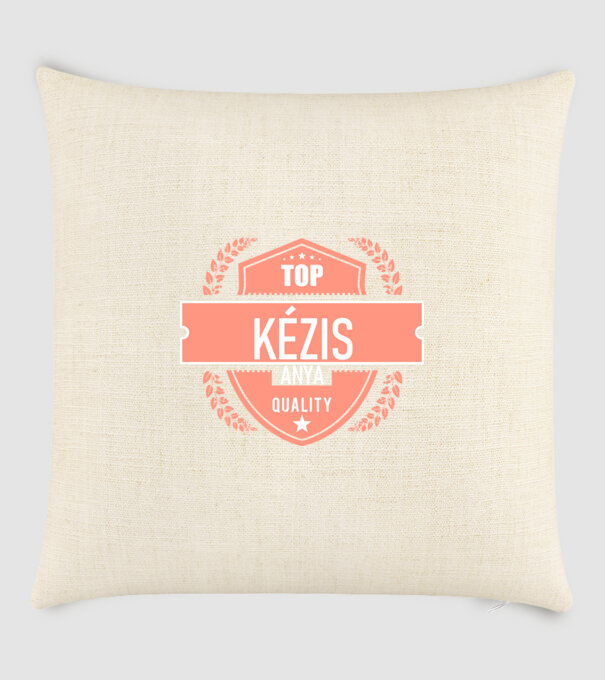 TOP QUALITY KÉZIS ANYUKA minta homokszín pólón