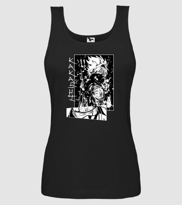 Kakashi minta fekete pólón