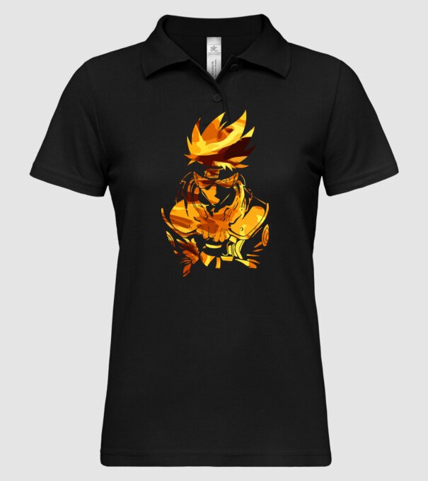 Fire_Kakashi03 minta fekete pólón
