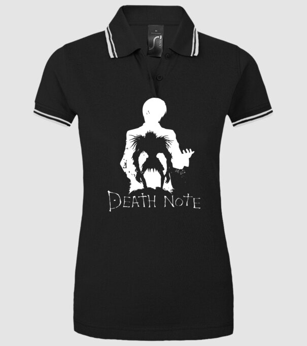 death_note minta fekete pólón