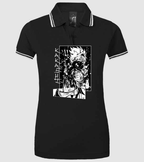 Kakashi minta fekete pólón