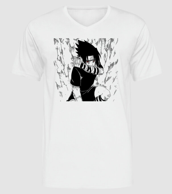 Sasuke01 minta fehér pólón
