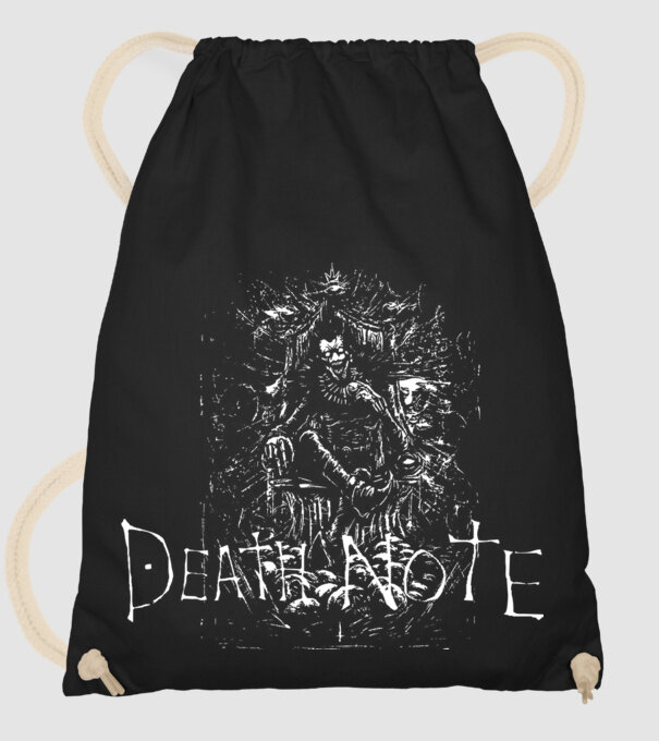 death_note06_Rajztábla 1 minta fekete pólón