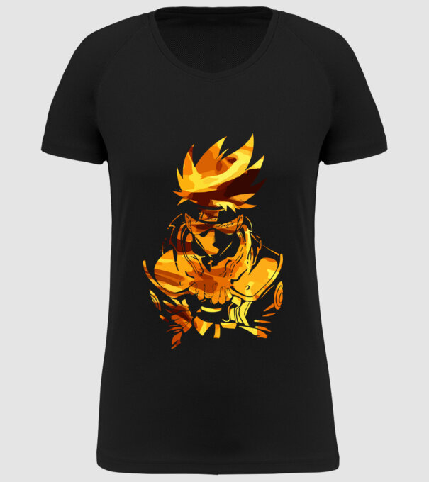 Fire_Kakashi03 minta fekete pólón