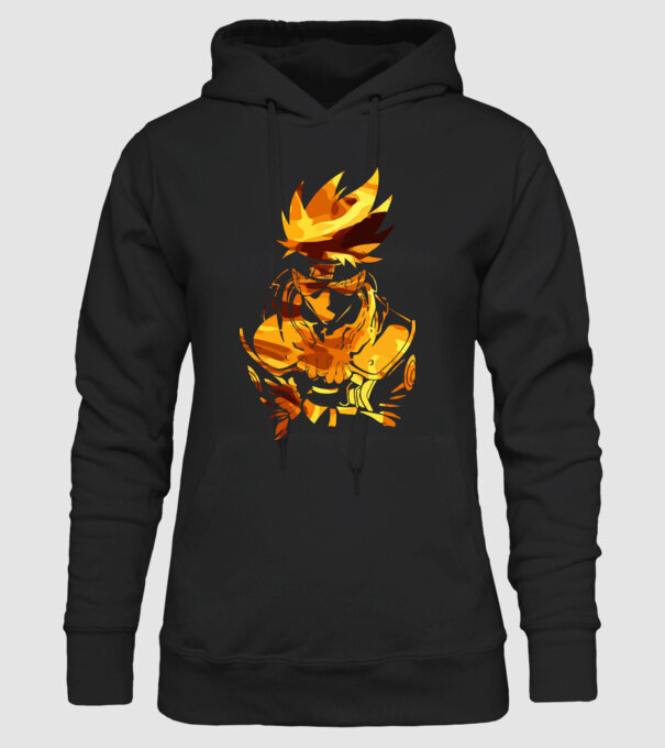 Fire_Kakashi03 minta fekete pólón