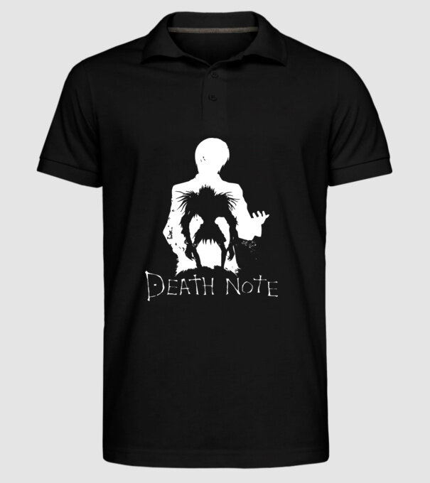 death_note minta fekete pólón