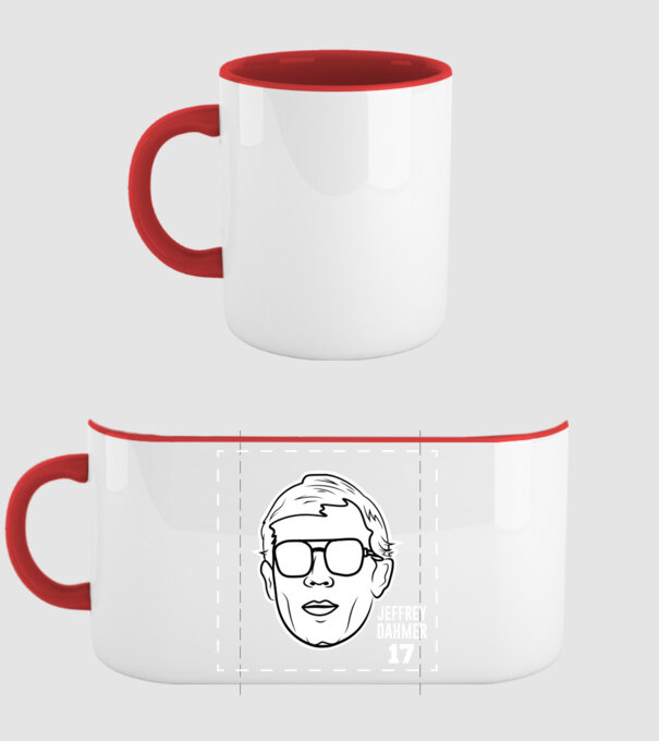Jeffrey Dahmer minta piros pólón