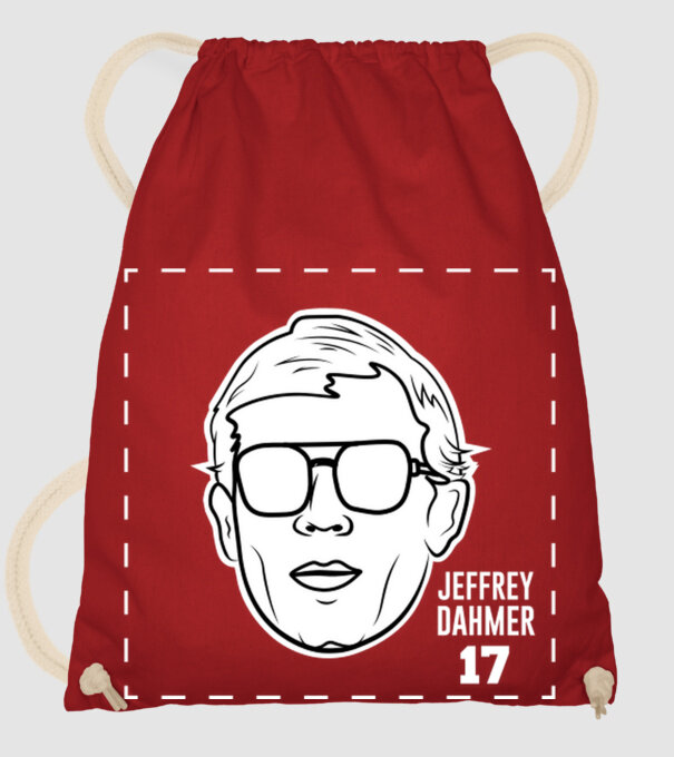 Jeffrey Dahmer minta piros pólón