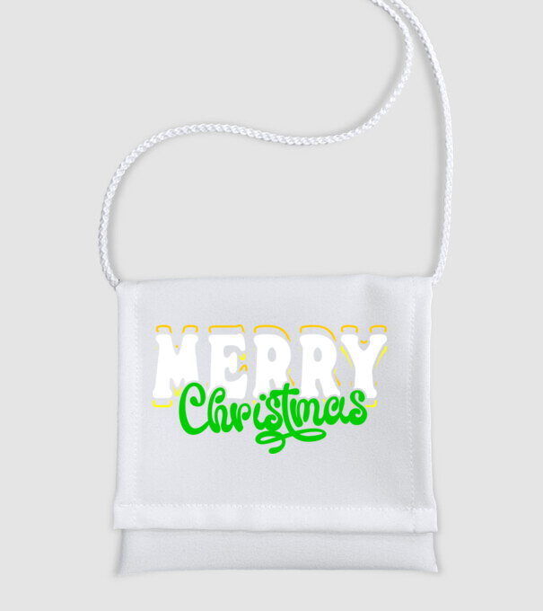 Merry Christmas minta fehér pólón