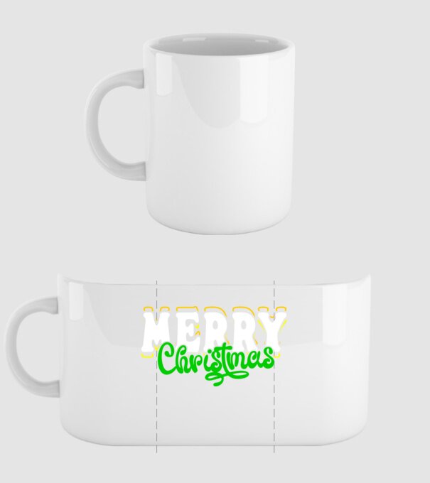 Merry Christmas minta fehér pólón