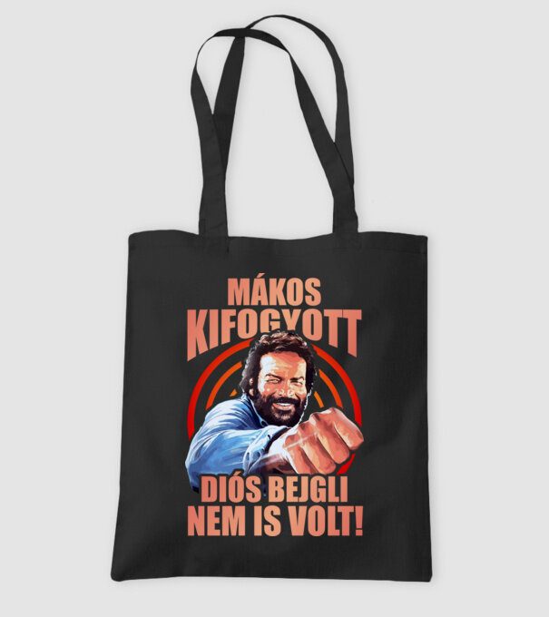 Karácsonyi bud spencer minta fekete pólón