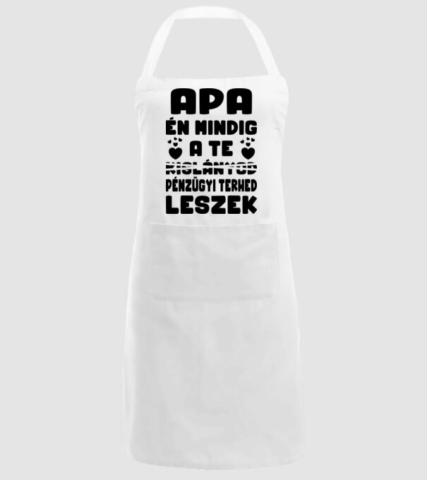 Apa pénzügyi terhe minta fehér pólón