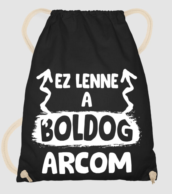 Ez lenen a boldog arcom minta fekete pólón