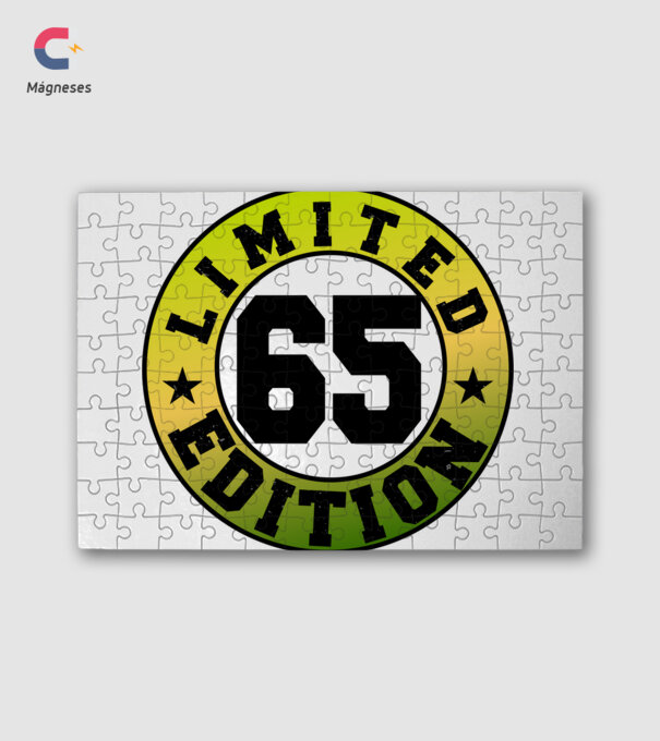 Limited edition 65 minta fehér pólón