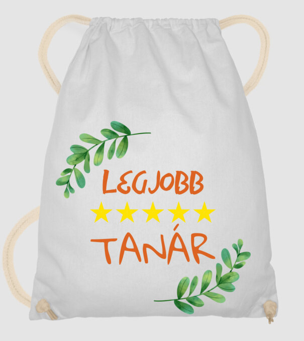LEGJOBB tanár - női minta fehér pólón