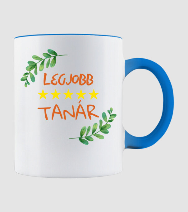 LEGJOBB tanár - női minta világoskék pólón