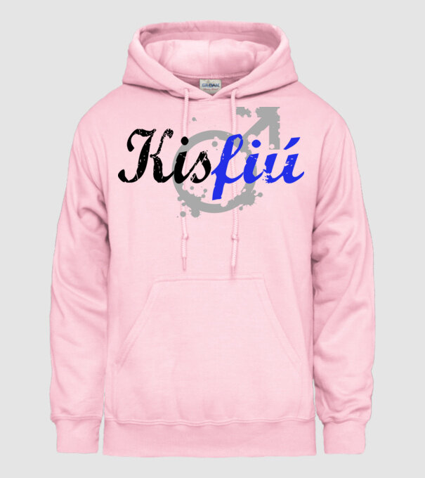 kisfiú minta világos rózsaszín pólón