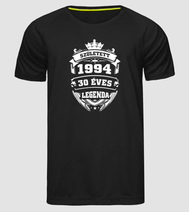 1994 minta fekete pólón
