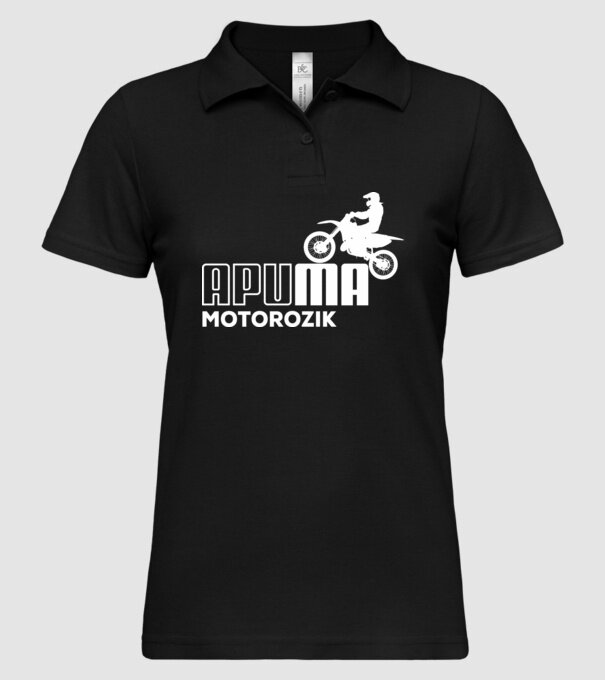 puma motor2 minta fekete pólón