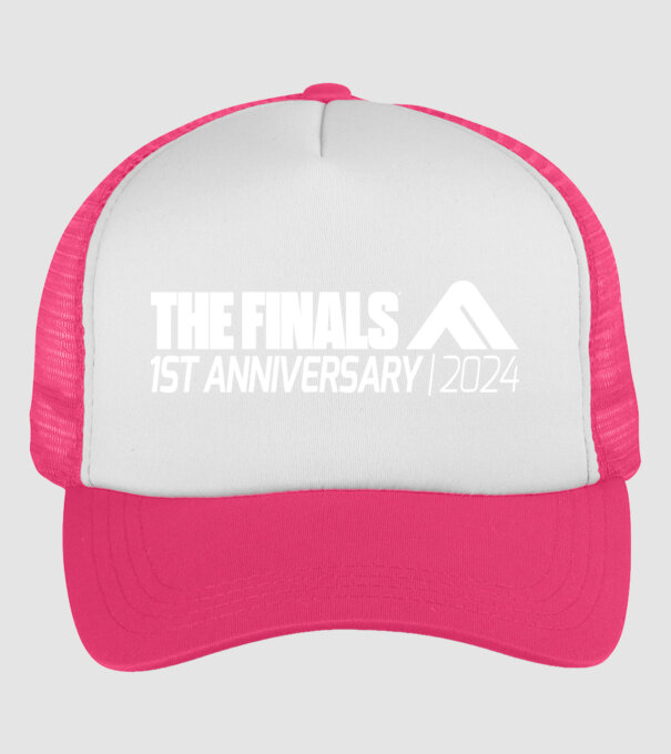 The Finals Anniversary 2024 BACK minta neonpink pólón
