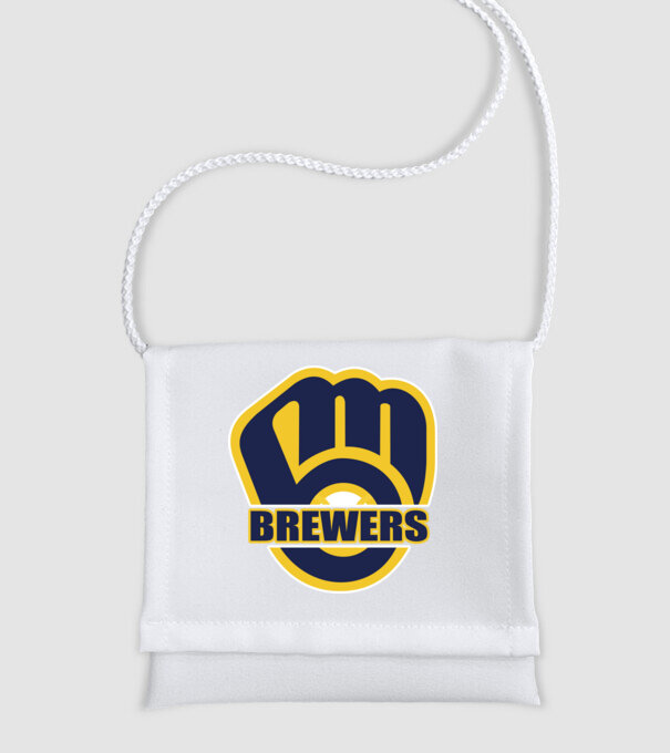 Brewers 2 minta fehér pólón