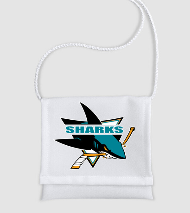 San Jose Sharks 1 minta fehér pólón