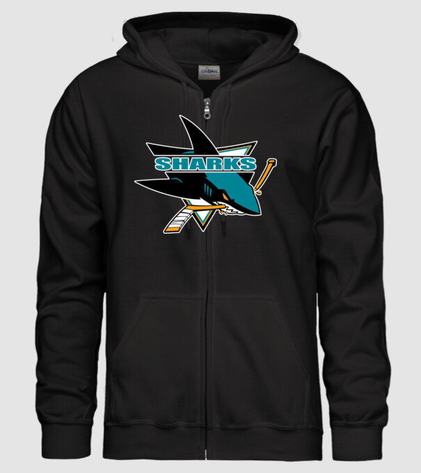 San Jose Sharks 1 minta fekete pólón