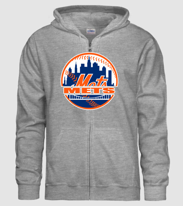 New York Mets minta szürke pólón