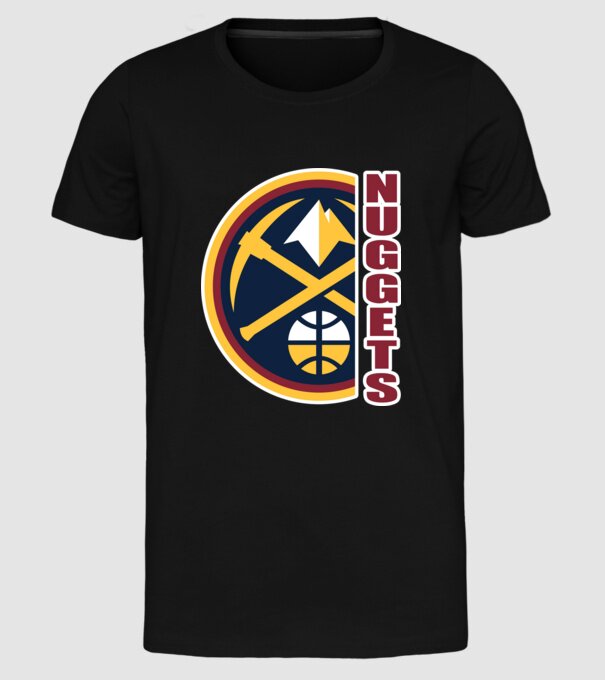 Denver Nuggets minta fekete pólón