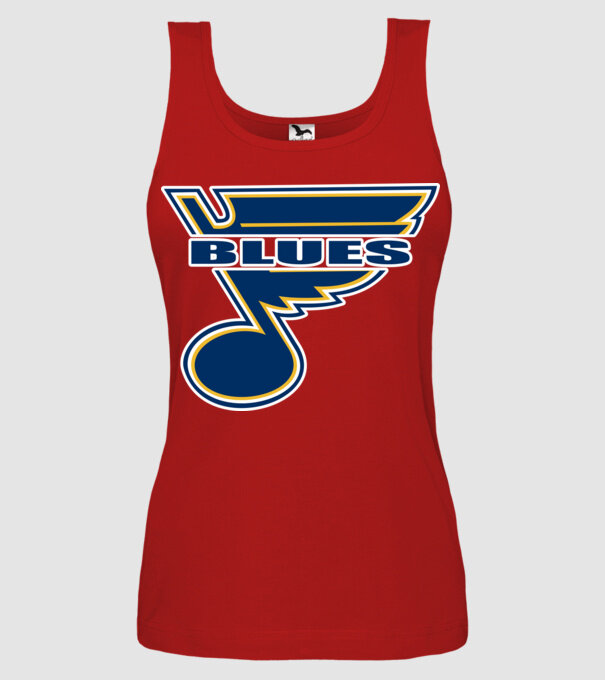 St. Louis Blues 1 minta piros pólón