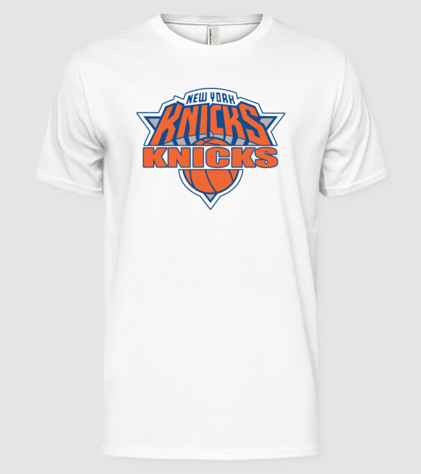 Knicks 1 minta fehér pólón