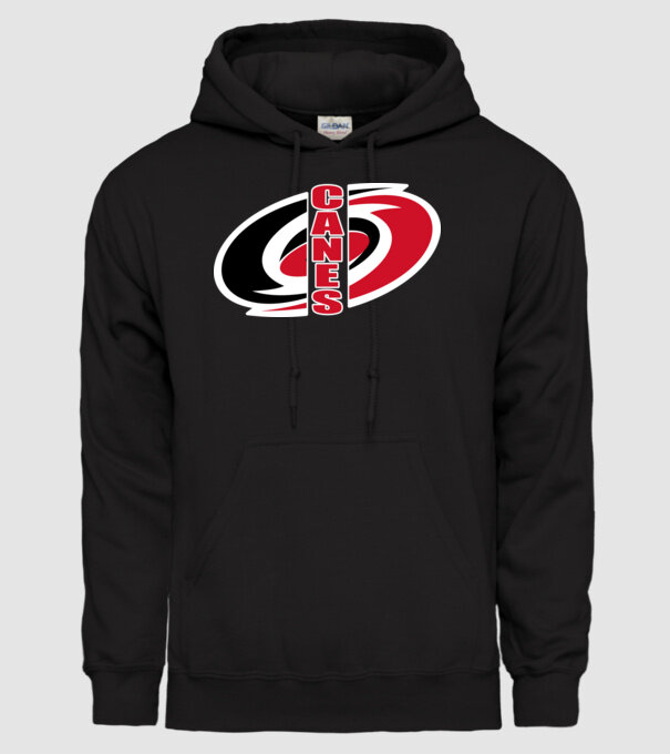Canes 1 minta fekete pólón