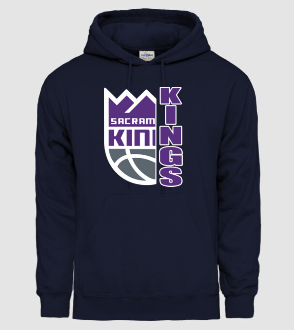 Kings 2 minta sötétkék pólón