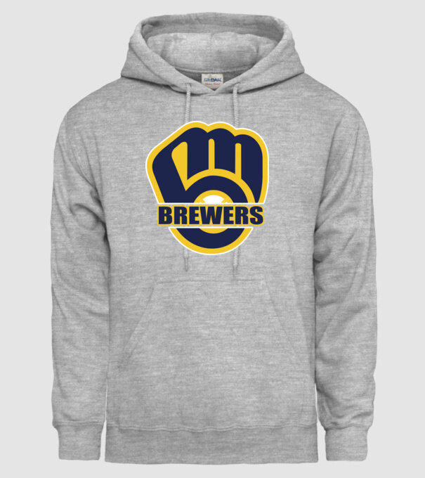 Brewers 2 minta szürke pólón