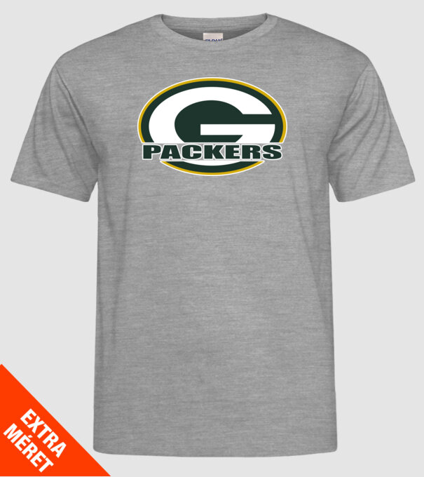 Packers 1 minta szürke pólón
