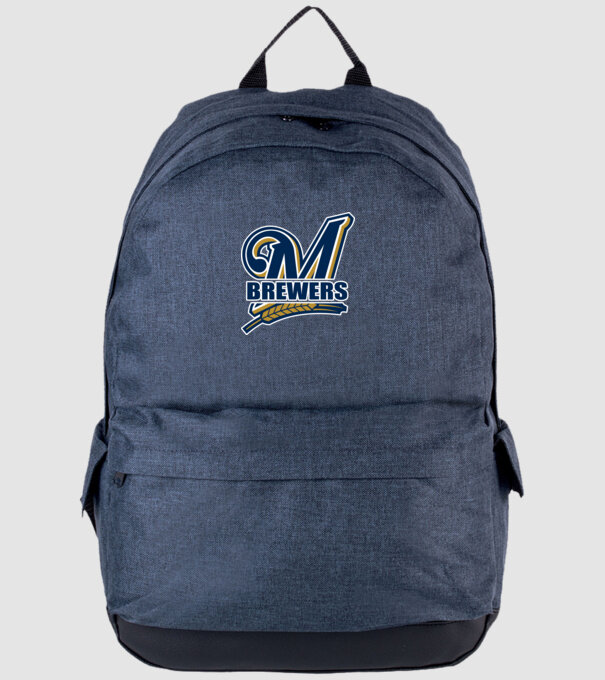 Brewers 1 minta farmerkék pólón