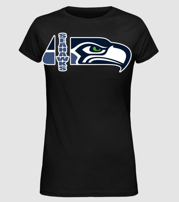 Seahawks 1 minta fekete pólón