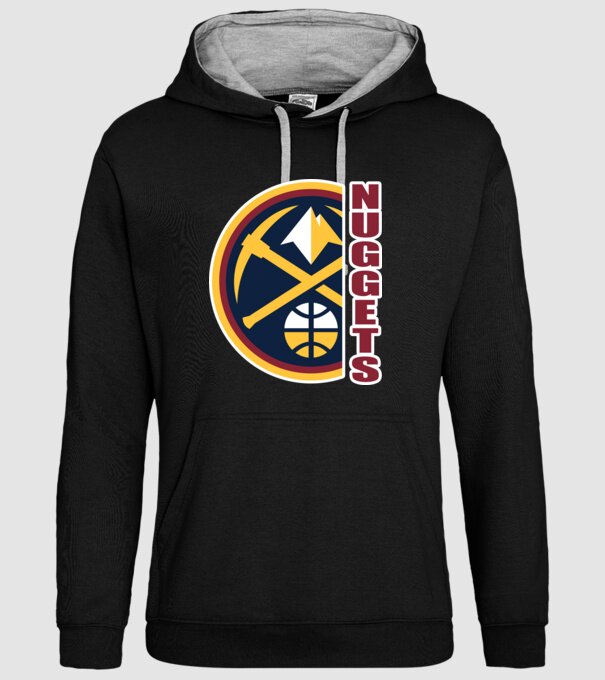 Denver Nuggets minta fekete pólón