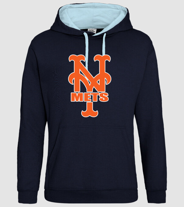 Mets 2 minta sötétkék pólón